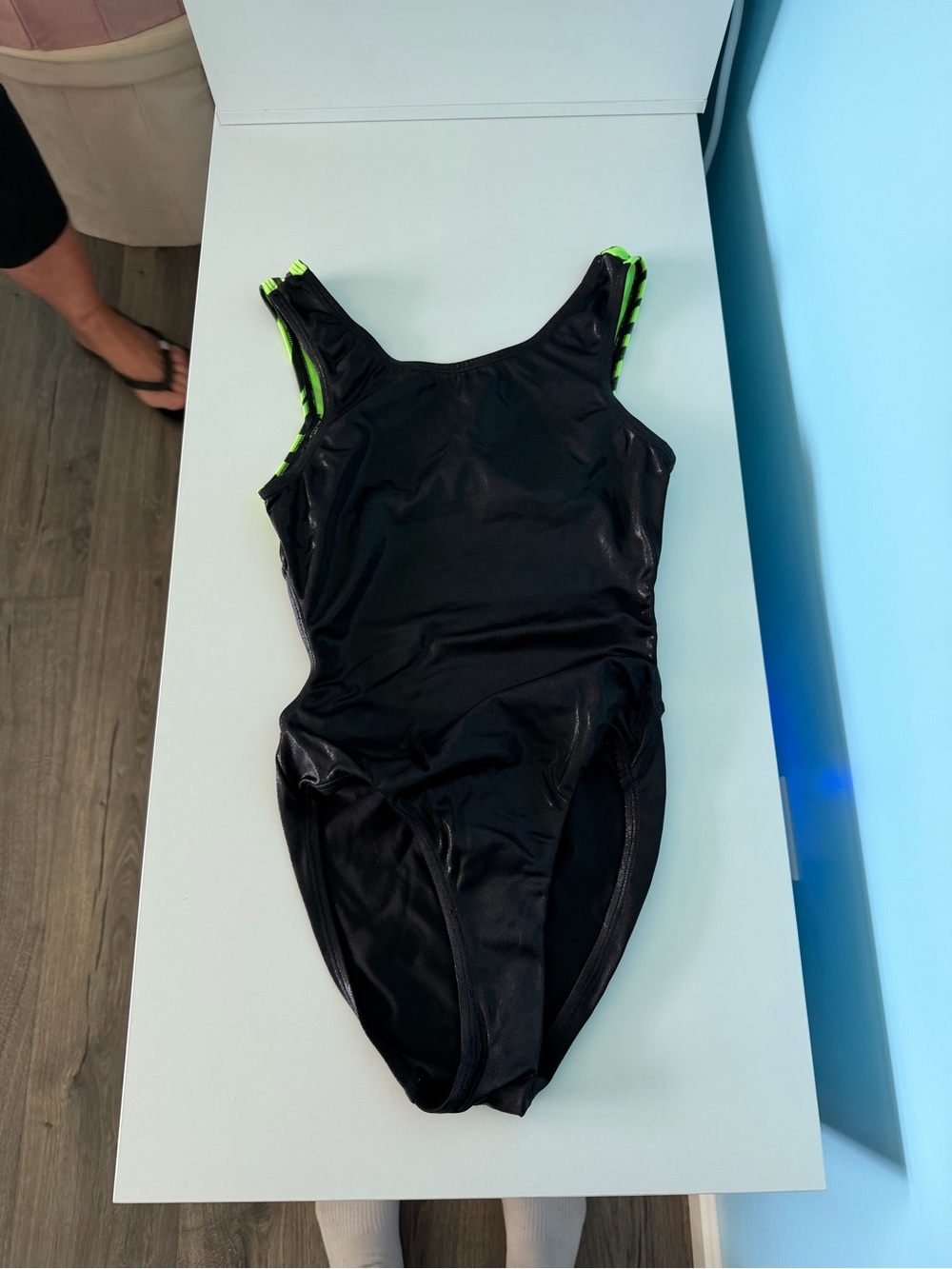 Black Women's Gymnastics Leotard
